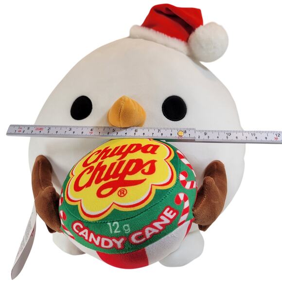 ZURU Snackles Jack Plush 14" Chupa Chups Candy Cane Holiday Snowman Plush - Picture 6 of 16
